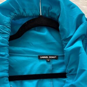 Samuel Dong Vibrant Turquoise Jacket